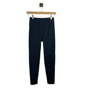 Seta Ropa Women’s Compression Ruched Back Leggings in Black Size L